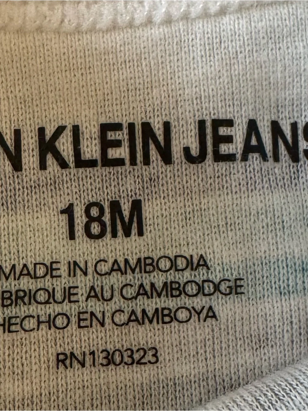 Calvin Klein Jeans Baby Boy Bodysuit Bundle